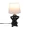 15.25" Black Monkey Tabletop Lamp by Ashland®